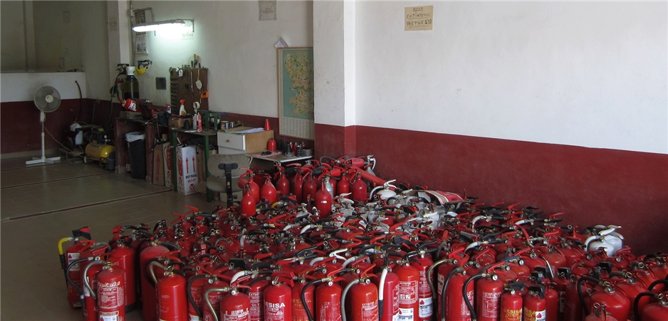 Extintores y material contra incendios Murcia